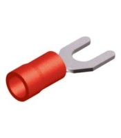 FORK-TYPE TERMINAL INSULATED RED 5.3-1.25 S1-5SV