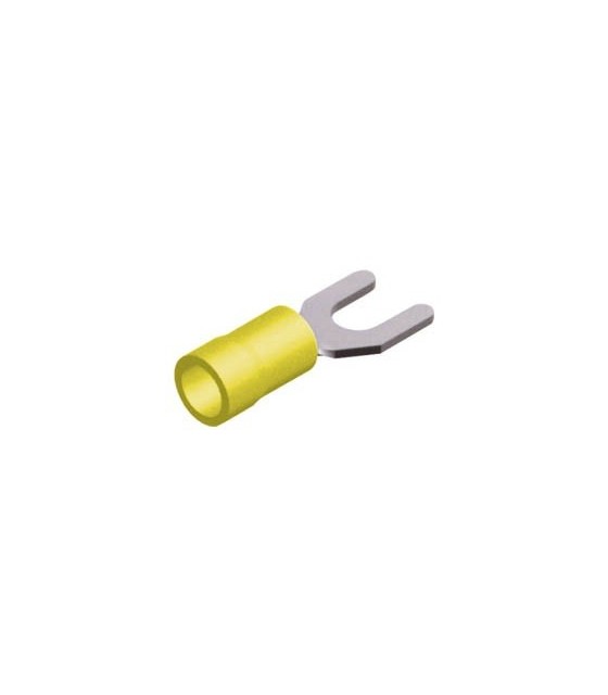 FORK-TYPE TERMINAL INSULATED YELLOW 6.5-5.5 S5-6SV