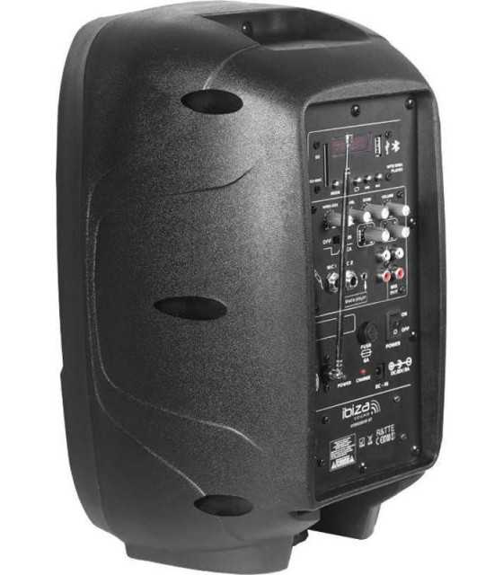 Ibiza Sound HYBRID8VHF-BT Portable Stand-Alone PA System