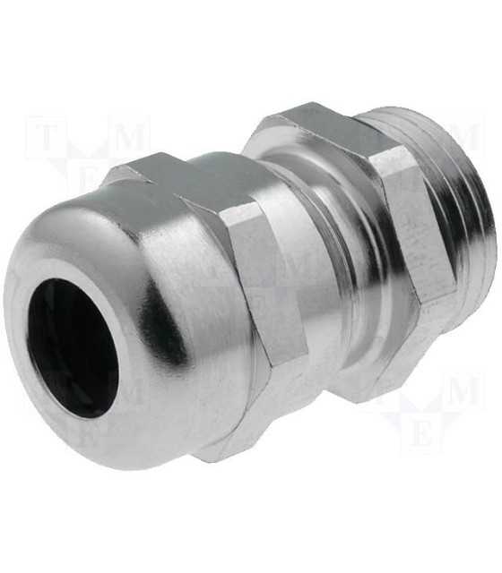 METAL CABLE GLAND WITH GASKET PG-09 CHS