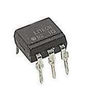 4N28 Optocoupler, Transistor Output, 1 Channel, DIP, 6 Pins, 60 mA, 5 kV, 10 %