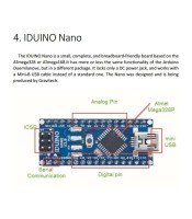 Iduino Nano ΠΛΑΚΕΤΑ - ATmega328 compatible board ARDUINO NANOΡΟΜΠΟΤΙΚΗ