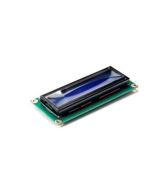 lcd 2x16 blu DISPLAY LCD MINI CHARACTER 2X16 ΜΕ ΦΩΤΙΣΜΟ