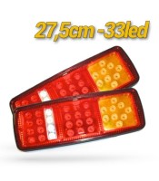 33 LED Stop Brake Rear Tail Light Indicator Reverse Lamp 12V Trailer Truck RV