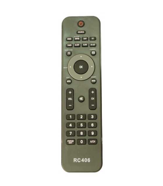 PHILIPS 7600 TV CONTROL PHILIPS LCD RC406ΤΗΛΕΧΕΙΡΙΣΤΗΡΙΑ