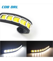 FLIP CHIP COB LEDS ΑΥΤΟΚΟΛΛΗΤΑ SET 2 ΦΩΤΑ LED ΕΥΚΑΜΠΤΑ 8W ΜΕ 2 ΣΚΑΛΕΣLED ΛΑΜΠΕΣ ΑΥΤΟΚΙΝΗΤΟΥ