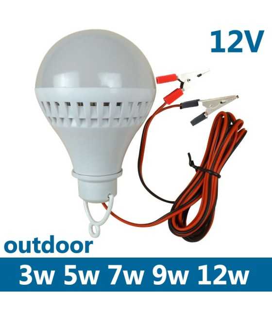 Светодиодна лампа 12V / 9W E27- Led Voltage Lamp,OEM,Бяла