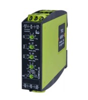 DIN RAIL CURRENT MONITORING RELAY 6 FUNCTIONS 2C/O