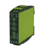 DIN RAIL CURRENT MONITORING RELAY 6 FUNCTIONS 2C/O