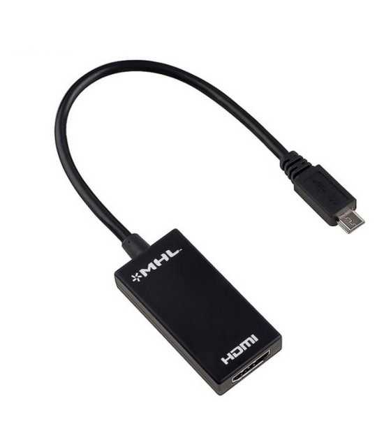 CABLE-1120 ΣΥΝΔΕΣΗ USB ΣΕ HDMI (MHL CABLE)