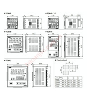 ΕΛΕΓΚΤΗΣ ΘΕΡΜΟΚΡΑΣΙΑΣ ΨΗΦΙΑΚΟΣ 48X48 24VAC/24-48VDC