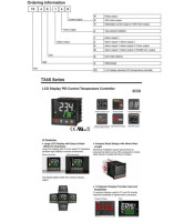 ΕΛΕΓΚΤΗΣ ΘΕΡΜΟΚΡΑΣΙΑΣ ΨΗΦΙΑΚΟΣ 48X48 LCD ΡΕΥΜΑΤΟΣ 4-20mA