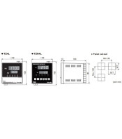 TZN4L-14C ΕΛΕΓΚΤΗΣ ΘΕΡΜΟΚΡΑΣΙΑΣ ΨΗΦΙΑΚΟΣ 96X96 ΡΕΥΜΑΤΟΣ DC 4-20mAΒΙΟΜΗΧΑΝΙΚΑ