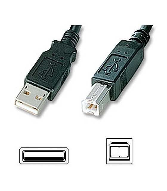 CABLE141HS/3 ΑΠΛΟ ΚΑΛΩΔΙΟ USB2 A-B ΑΡΣ. - ΑΡΣ. 3 MΕΤΡΑ