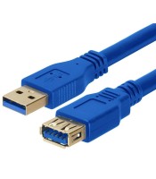 usb30 extension cable 1.8m blue