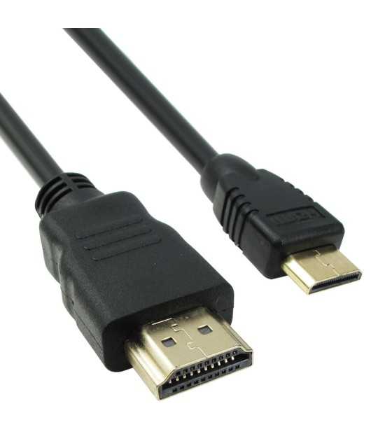 Cable HDMI - HDMI mini, 1.5m, Black