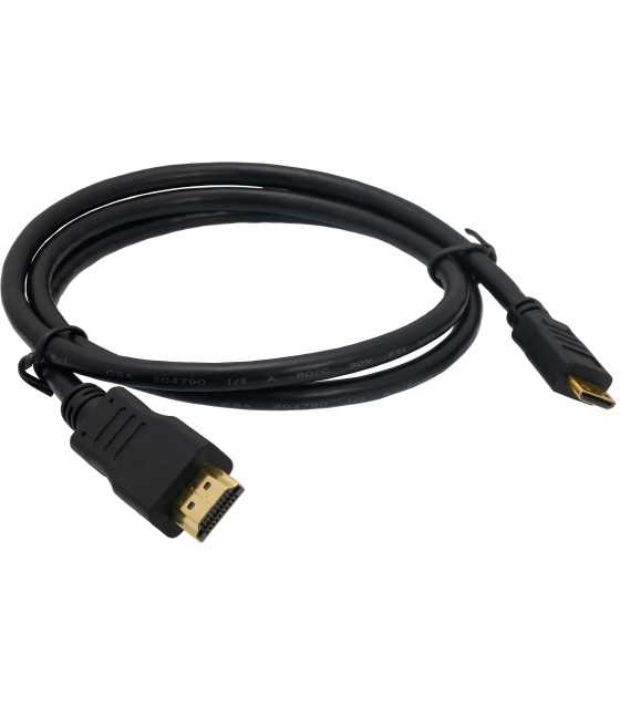 HDMI-HDMI CABLE 1.4V BLACK 3m CCS BAG