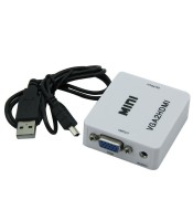 VGA TO HDMI - MINI BOX ΜΕΤΑΤΡΟΠΕΑΣ VGA ΣΕ HDMI - FTT14-005ΜΕΤΑΤΡΟΠΕΙΣ ΣΗΜΑΤΟΣ