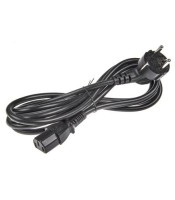 POWER SUPPLY CORD PC 3X1mm² 2m WITH GUIDE BLACK