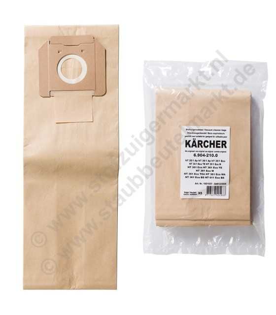 NT35, NT361, NT611 Vacuum Cleaner Bags for Kärcher