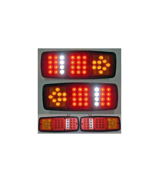 33 LED Stop Brake Rear Tail Light Indicator Reverse Lamp 12V Trailer Truck RV