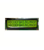 DISPLAY LCD CHARACTER 2X16 ΜΕ ΦΩΤΙΣΜΟ ΠΡΑΣΙΝΟ