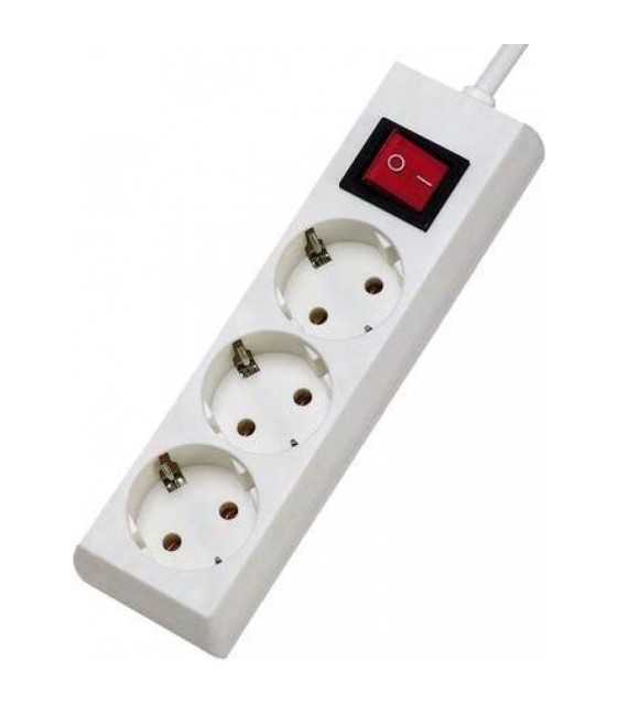 MULTI-OUTLET 3 POSITIONS WITH SWITCH 3M