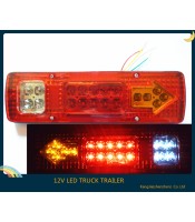 LED стопове мигач задна светлина 12V за камион бус ТИР, ремарке