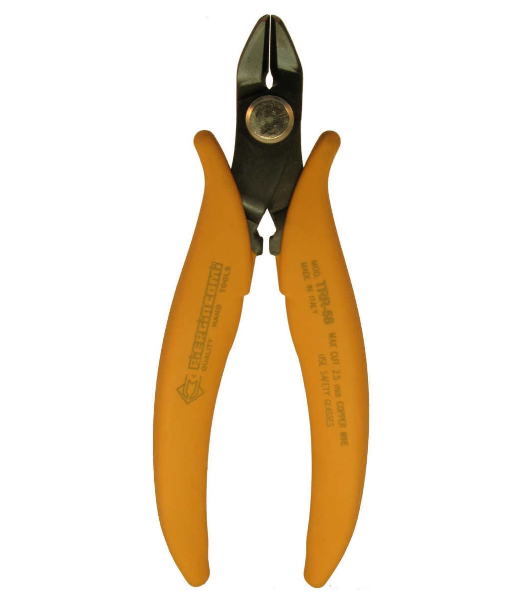 Hakko CHP TR-5000-R Pro Wire Cutters - Flush Cut Angled Jaw For Electronics & DIY Projects