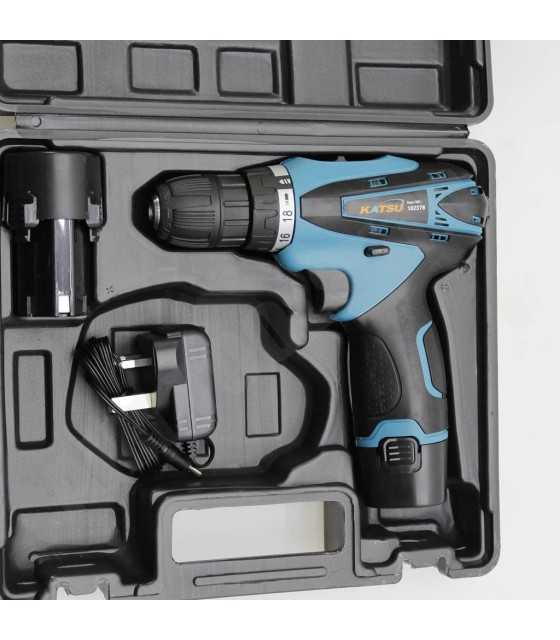 12V double speed lithium rechargeable drill drill multifunctional pistol drill set