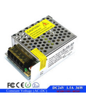 24V 36W Switching power supply ΜΕΤΑΛΛΙΚΟ ΤΡΟΦΟΔΟΤΙΚΟ ΚΑΤΑΣΚΕΥΩΝ SWITCHING 24Vdc 1.5ASWITCHING ΒΙΟΜΗΧΑΝΙΚΟ