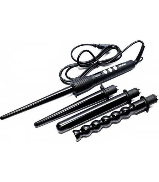4in1 Hair Curling Wand Professional Hair Curler Roller Set