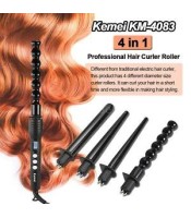 4in1 Hair Curling Wand Professional Hair Curler Roller Set