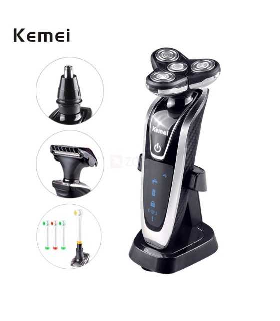 Kemei KM-5181 Washable Men&#039;s Electric Shaver Hair Trimmer Toothbrushes
