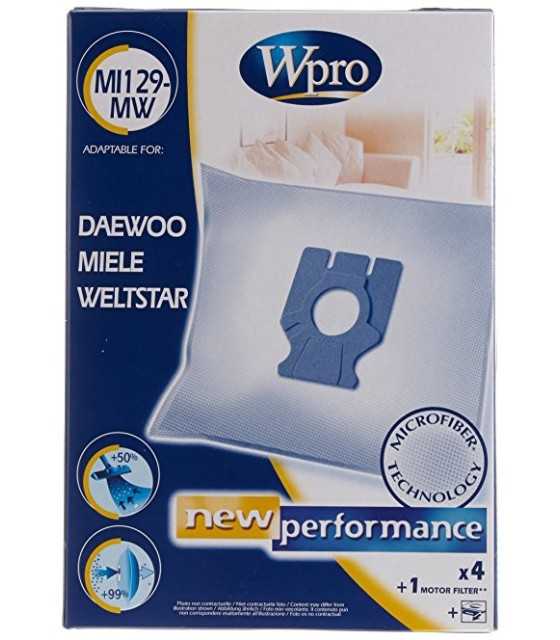 WPRO DUSTER BAGS WPRO TO UnibagsΑΝΤΙΣΤΟΙΧΑ