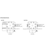 LE3S RELAY ΧΡΟΝΙΚΟ ΨΗΦΙΑΚΟ LCD 48X48 10 ΛΕΙΤΟΥΡΓΕΙΩΝΒΙΟΜΗΧΑΝΙΚΑ