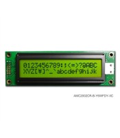 DISPLAY LCD CHARACTER 2X20 ΜΕ ΦΩΤΙΣΜΟ ΠΡΑΣΙΝΟ