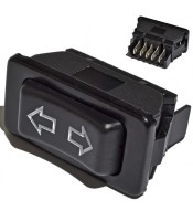 Rocker Switch ASW-01, 20 A/12 VDC, ON-OFF-ON, DPDT