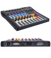 mixer professional Pre amplifier mixer 6 channel audio mixer karaoke mixer
