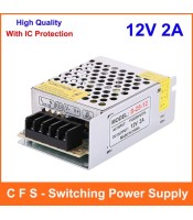 Power Supply 12V 2A Switching Power Supply AC to DC