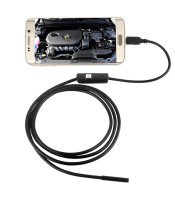 Mini Android Endoscope Waterproof Inspection Camera 6 White LEDs 7mm Lens Mini Borescope