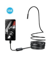 USB Endoscope Borescope Inspection Tube Camera For Android Phone 5M Cable