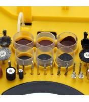211Pcs Electric Rotary Drill Grinder Engraver Sander Polisher DIY Craft Tool Set