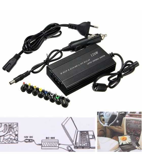120W Car and Home Universal Laptop Adaptor