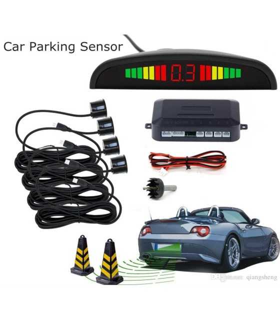 Auto Parktronic Led Parking Sensor With 4 Sensors
