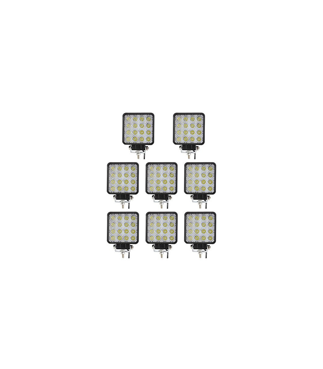 TecNiq 6 LED Ground Panel Work Light – Perfect For Trailers, Jeeps, Off-Road & Backup