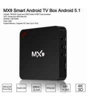 MX9 Smart Box TV Android ANDROID TV BOX MX9 4K 5.1 Quad CoreIPTV - android