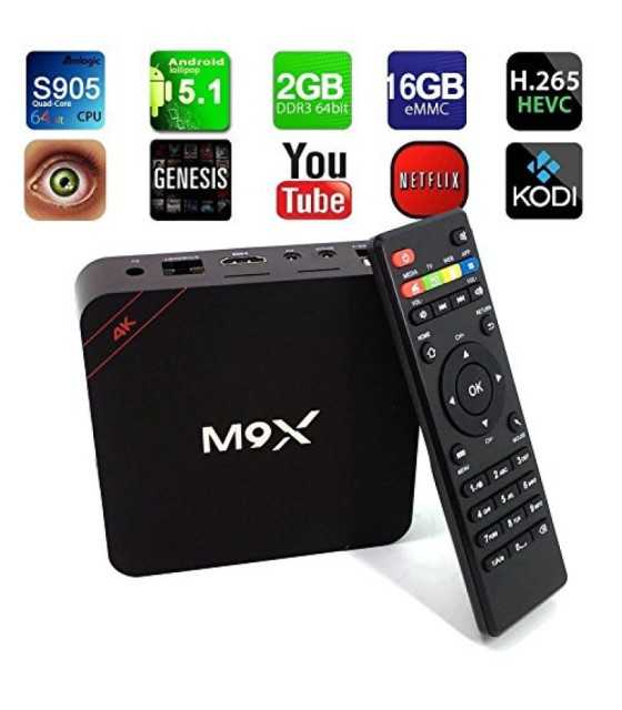 MX9 Smart Box TV Android ANDROID TV BOX MX9 4K 5.1 Quad Core