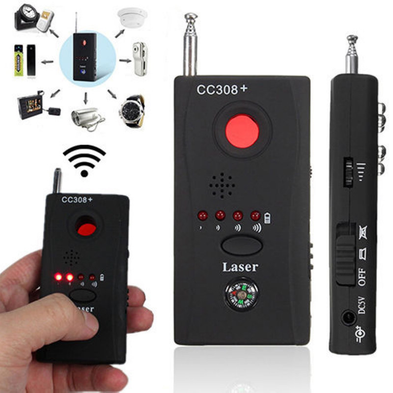 CC308+ CC308+ Full Range RF Signal Camera Bug Detector ...