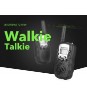 Baofeng BF-T3 x 2 pcs Walkie Talkie LCD 8 Channel 3-5km Range Autoscan
